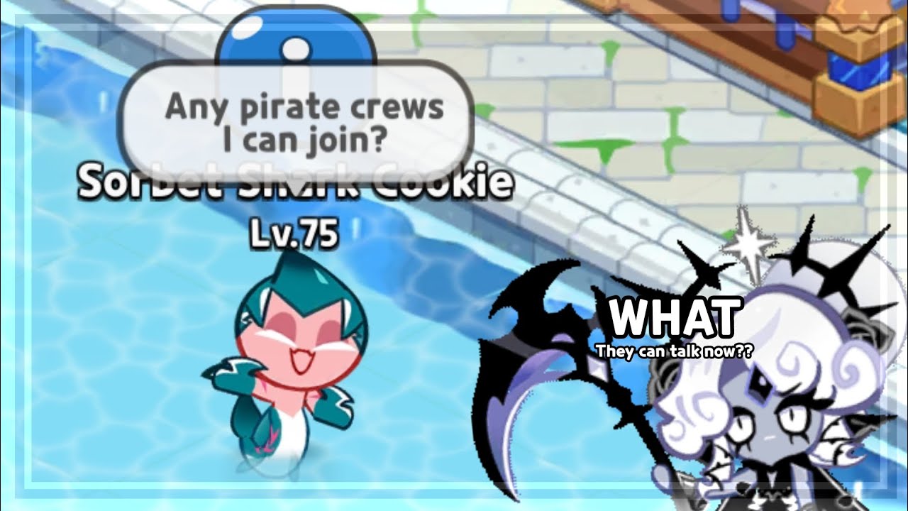 Новые реплики Печеньки Сорбет Шарк! || Cookie Run Kingdom