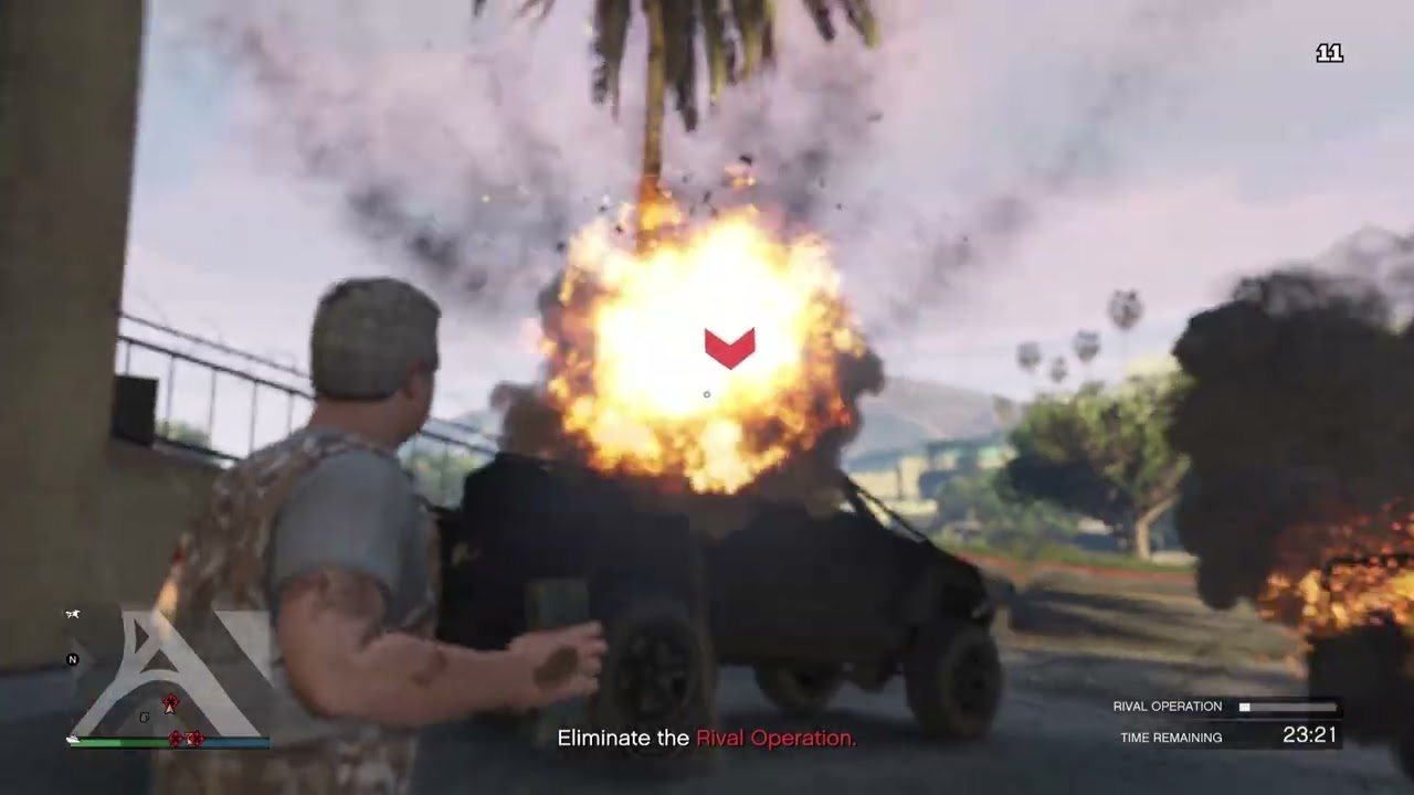 Bunker resupply rival operations
