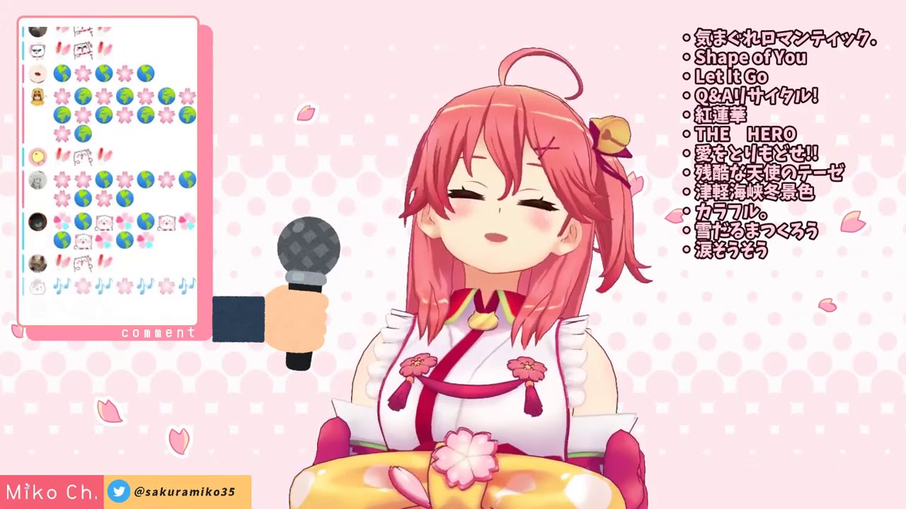Miko sings We Are The World