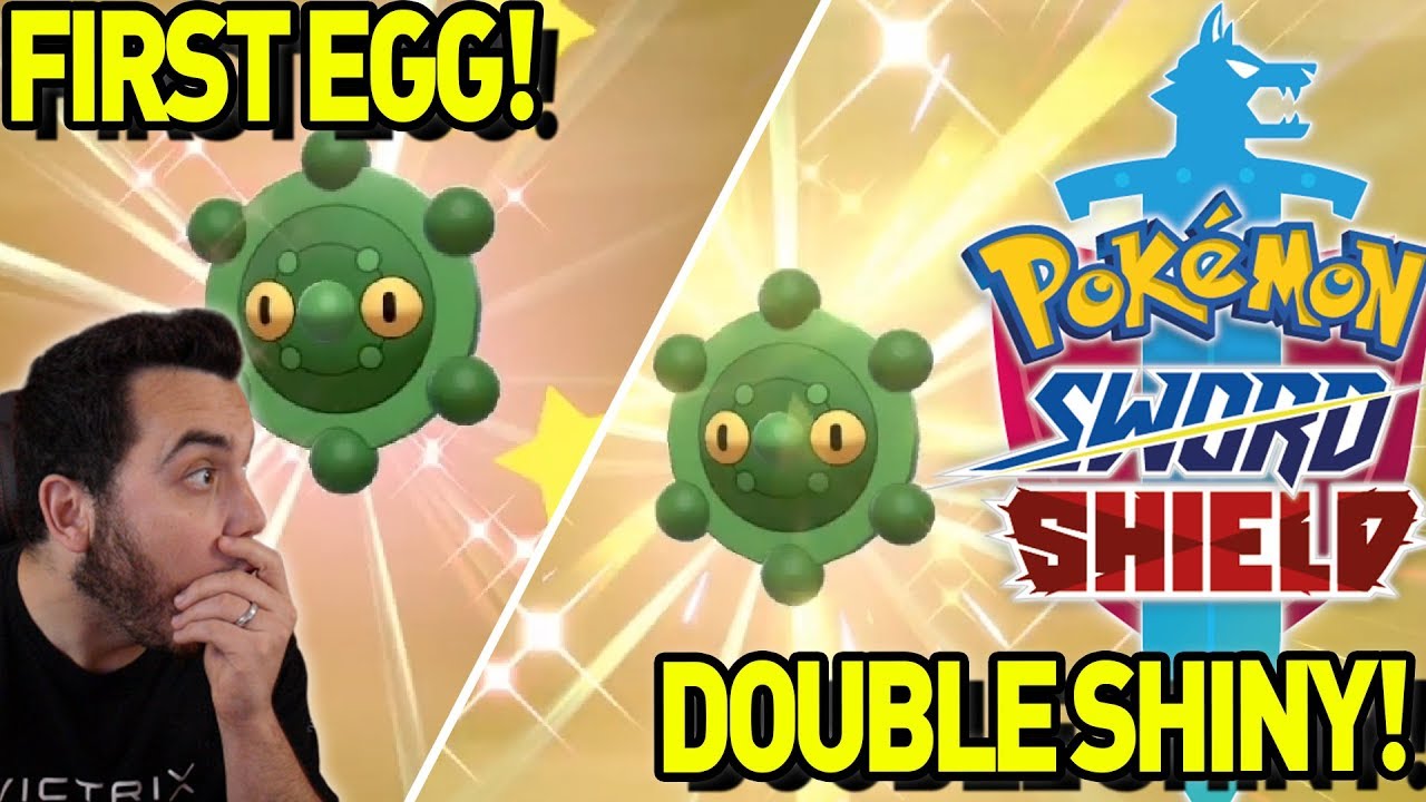 FIRST EGG SHINY! INCREDIBLE DOUBLE SHINY BRONZOR in Pokemon Sword and Shield!