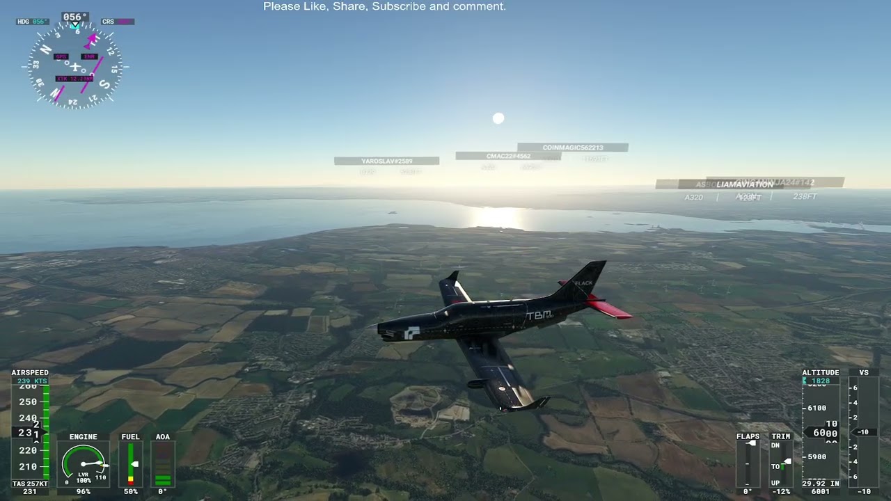 Daher TBM 930 - Glasgow to Edinburgh - Awesome - Short hop