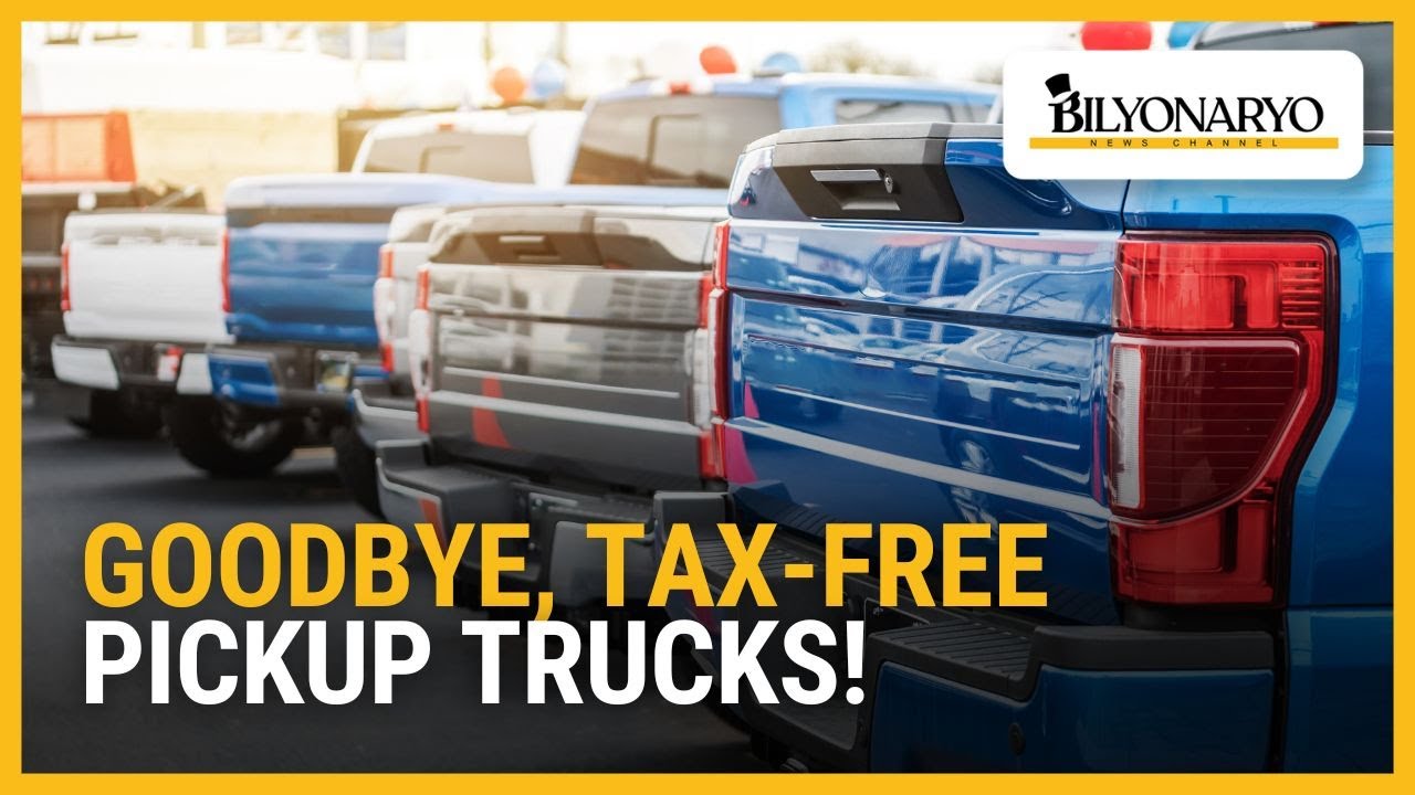 Tax exemption sa pickup trucks, tinapos na sa ilalim ng CMEPA law | Agenda