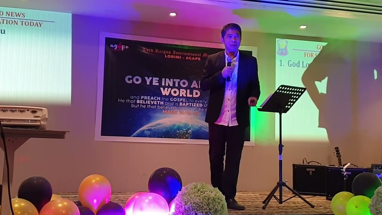 God Loves You, God Forgives You, God Saves You(Mark 