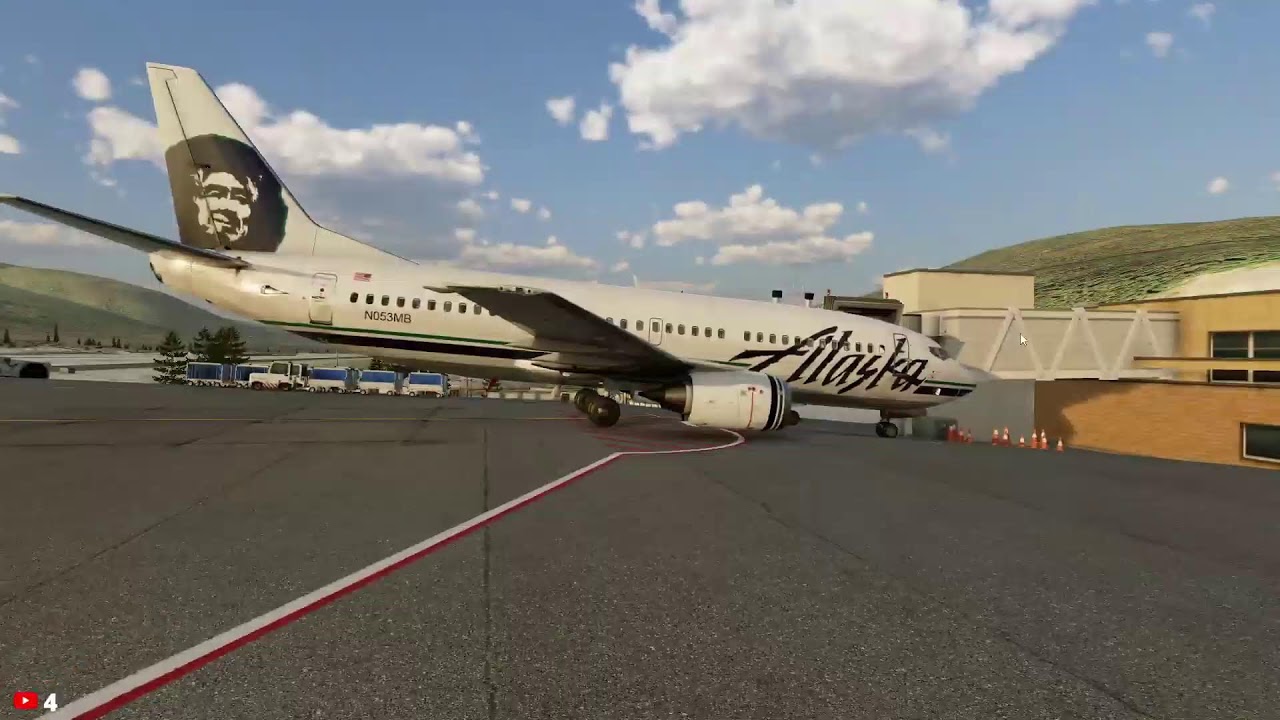 X-Plane 12.4 b1 // Milk run en el IXEG 737-300 // Yakutat-Sitka-Ketchikan