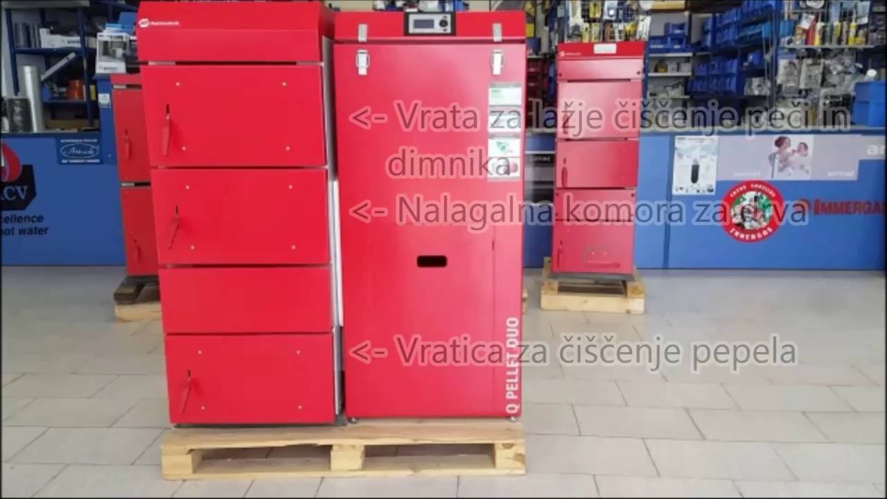 Kombinirana peč drva - peleti HT Pellet duo