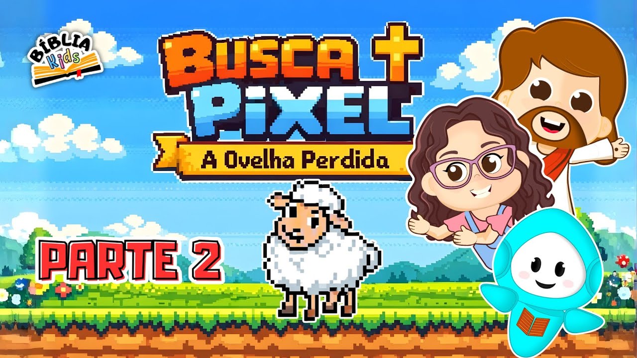 A ovelha perdida- Parte 2📖🌈Bíblia Kids ✨Parábolas de Jesus