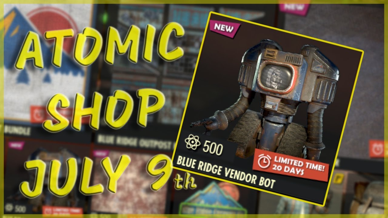 Atomic Shop Update || Fallout 76 (July 9th, 2024)