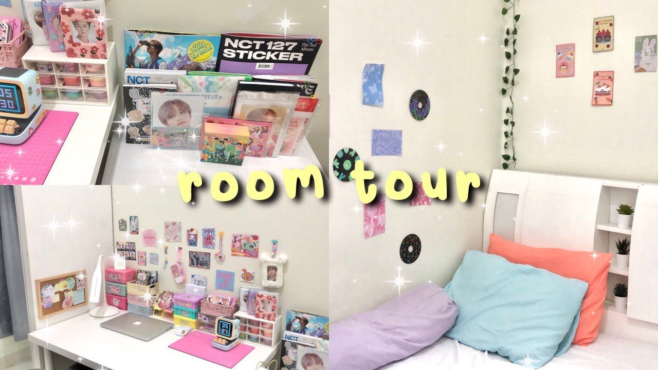 room tour aesthetic colorful💌 | pinterest inspired  (indonesia)