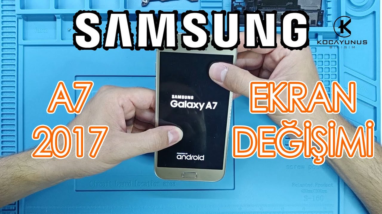 Samsung A720 Ekran Değişimi
