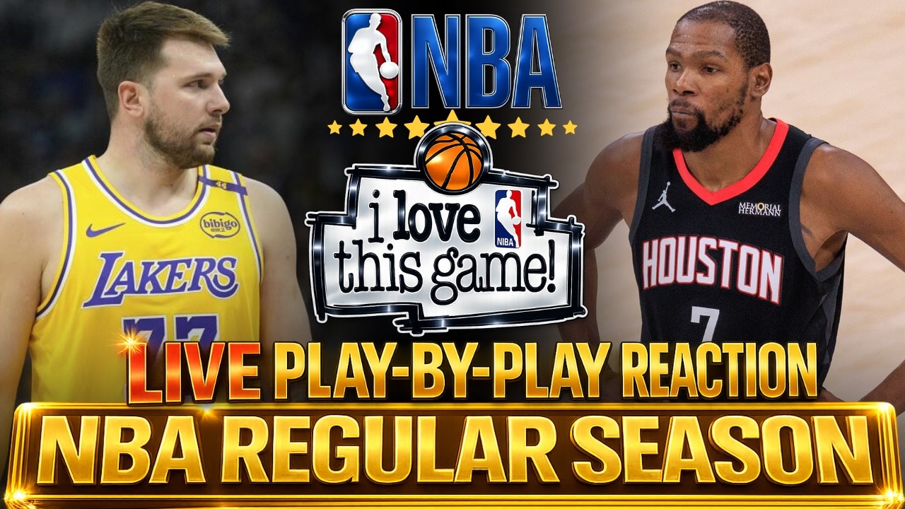 🔴LAKERS VS ROCKETS │ 2026 NBA REGULAR SEASON  Basketball Play-By-Play Reaction & Scoreboard