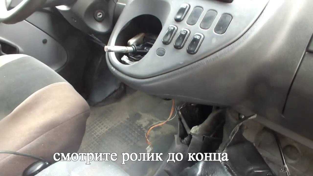 Мерседес Вито 638 ремонт кулисы (троса). Mersedes Vito 638