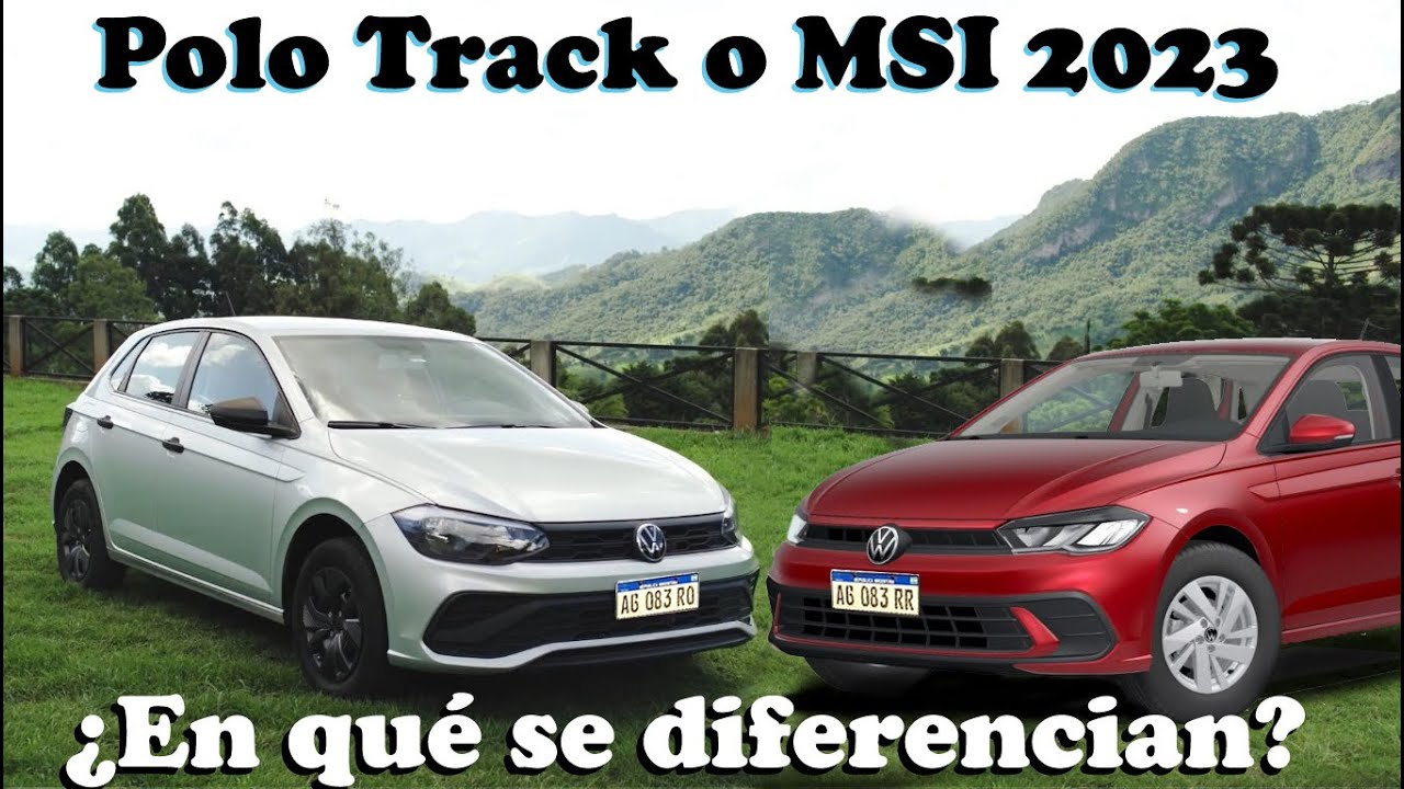 VW Polo Track o Nuevo Polo MSI 2023 | ¿Cuál conviene comprar? Precios, diferencias y equipamiento