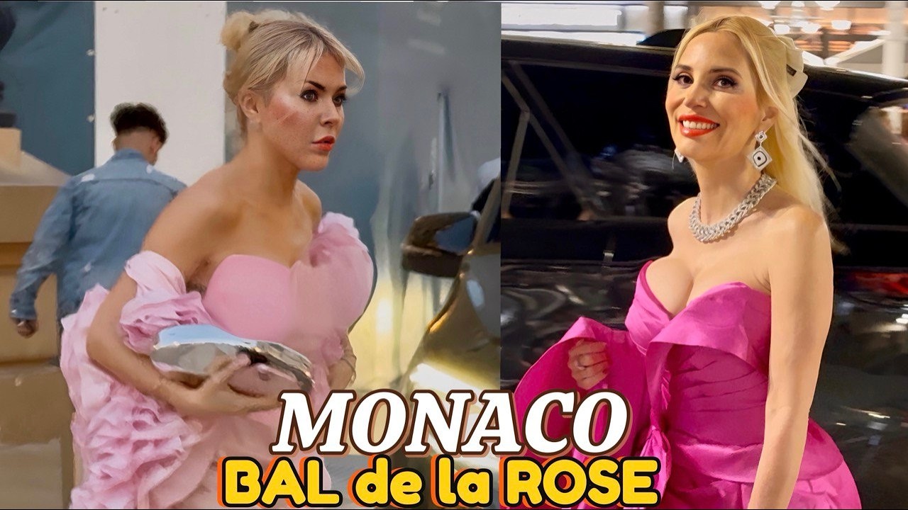 MONACO LADIES BEST SUPERCAR ARRIVALS & BAL DE LA ROSE