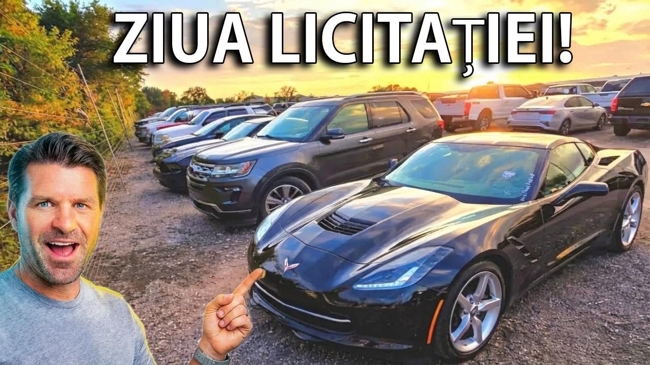 Am fost la o licitație de mașini să prind un Corvette ieftin