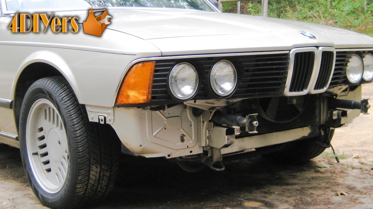 How to Remove BMW E23 7 Series Front Bumper
