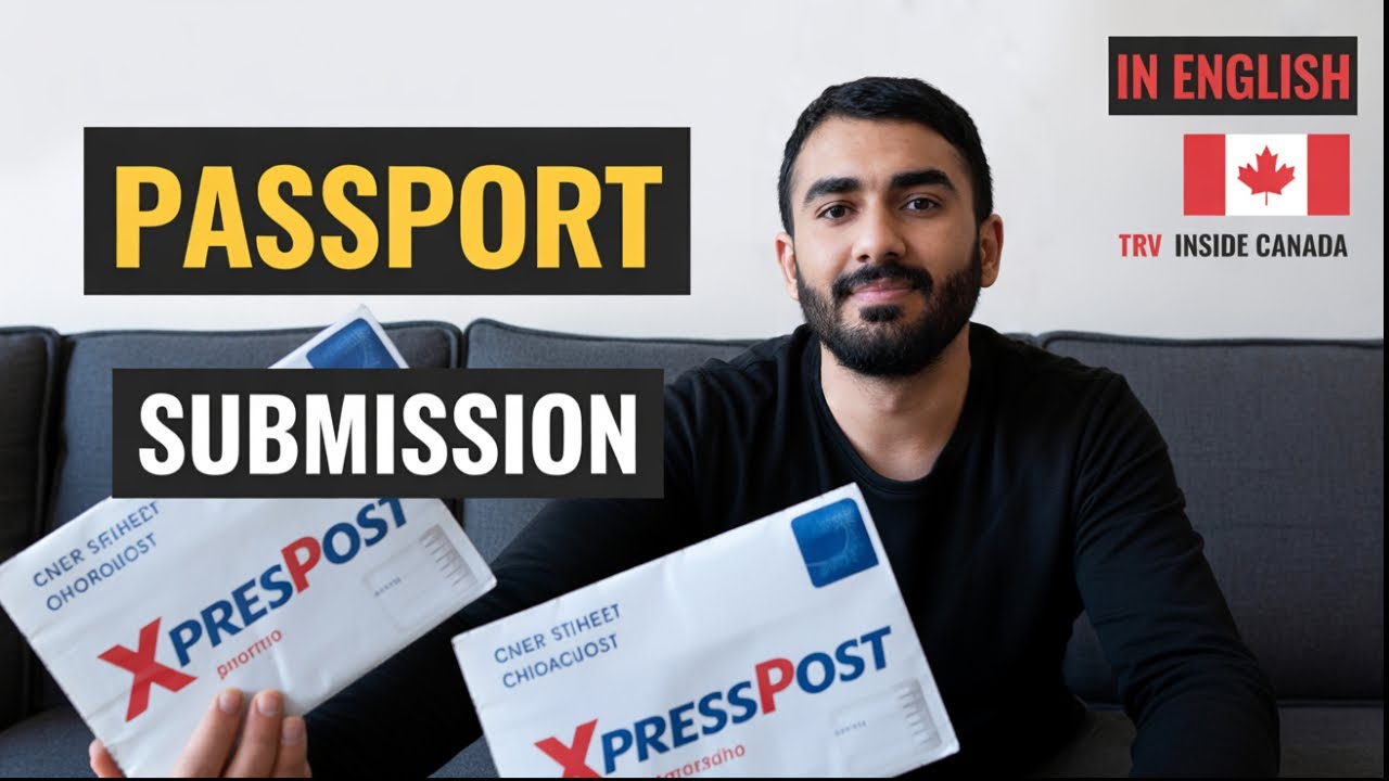 Как отправить паспорт для получения временной визы в Канаде | 2026