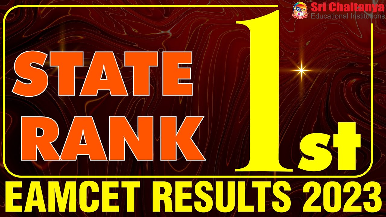 TS EAMCET Results 2023 || Sri Chaitanya Top Rank in TS EAMCET Exam || LIVE || Sri Chaitanya