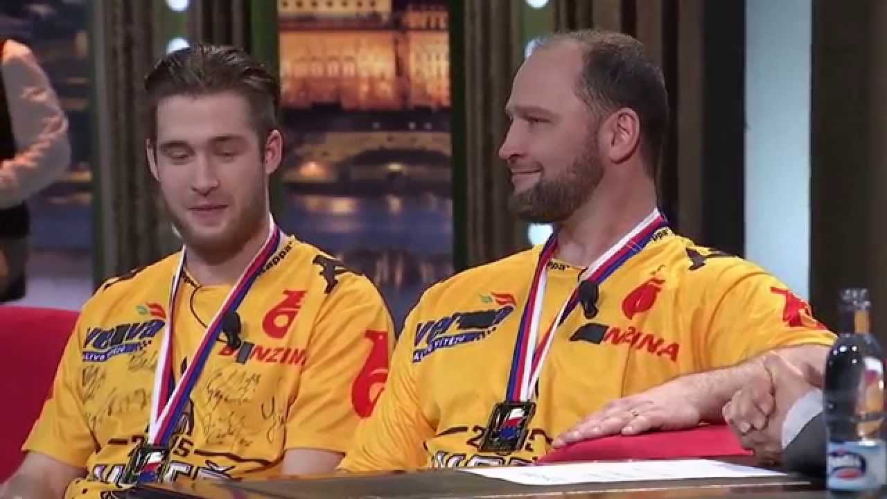 1. Pavel Francouz a Jiří Šlégr - Show Jana Krause 6. 5. 2015