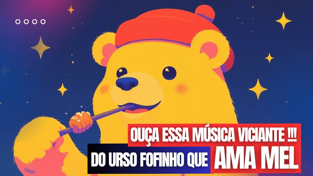 O Urso ama Mel | TV Patinhos | Música Infantil | Desenho Infantil