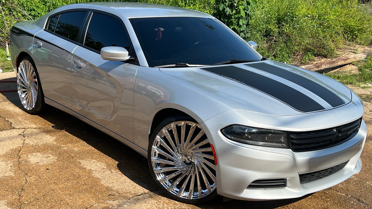 Hellcat Spoiler install on 2022 Dodge Charger SXT