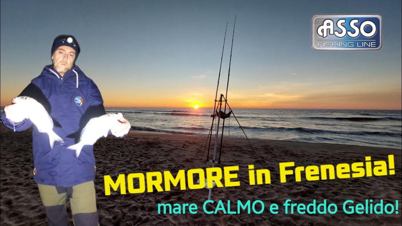 MORMORE in Frenesia...INVERNO mare calmo e temperature prossime lo zero!