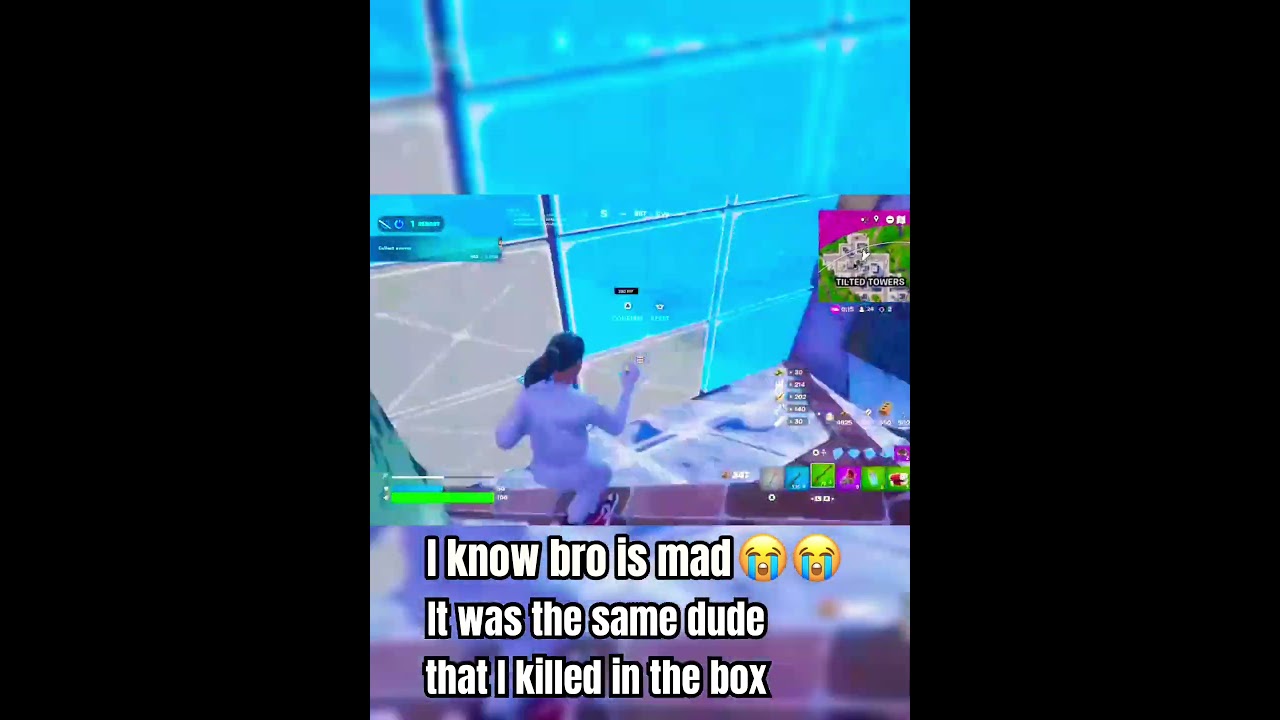 Fortnite reload put this try hard in the lobby 