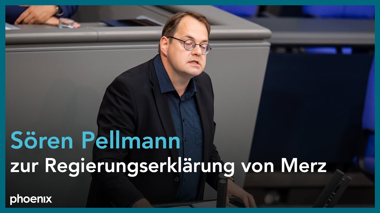 S&ouml;ren Pellmann zur Regierungserkl&auml;rung von Friedrich Merz am 24.06.25