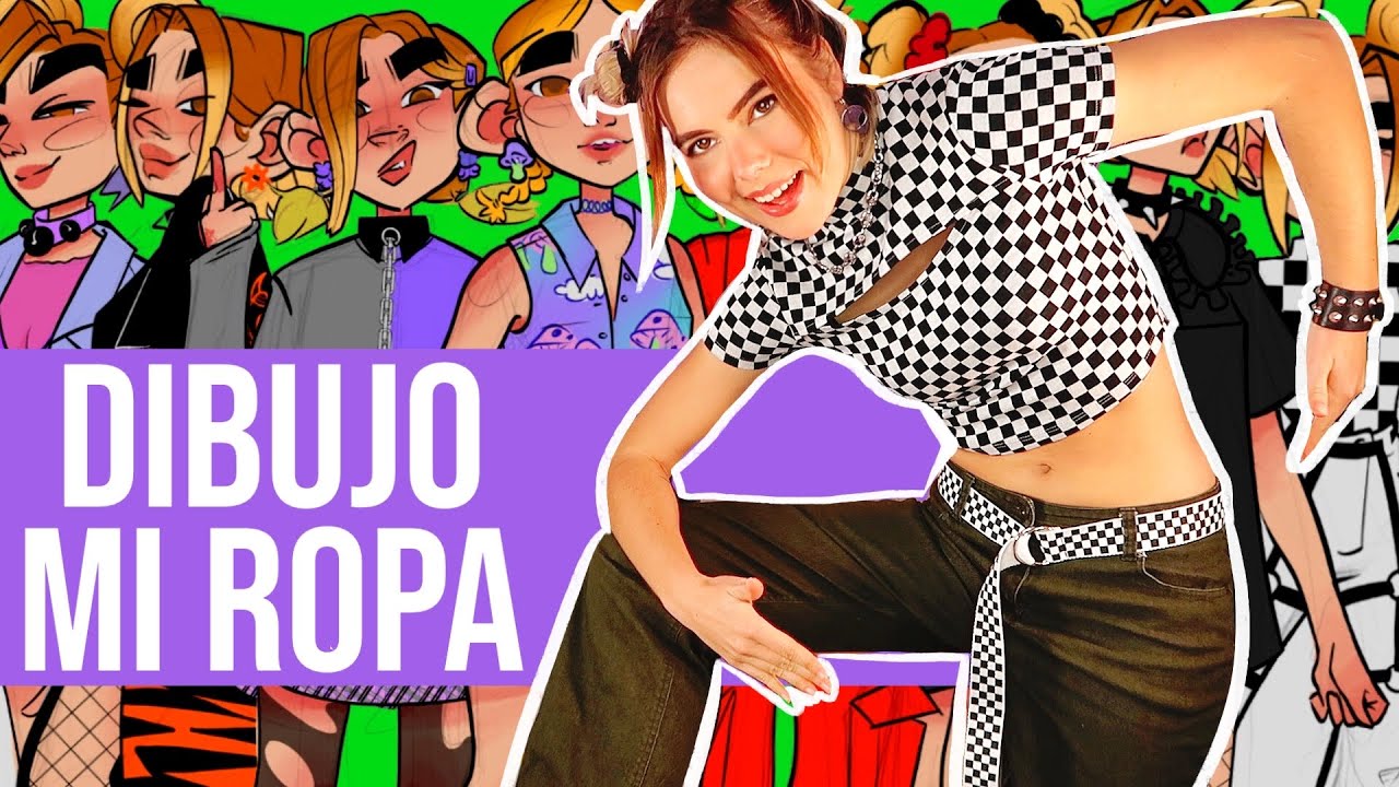 Dibujo la ROPA mas CHULA de mi armario