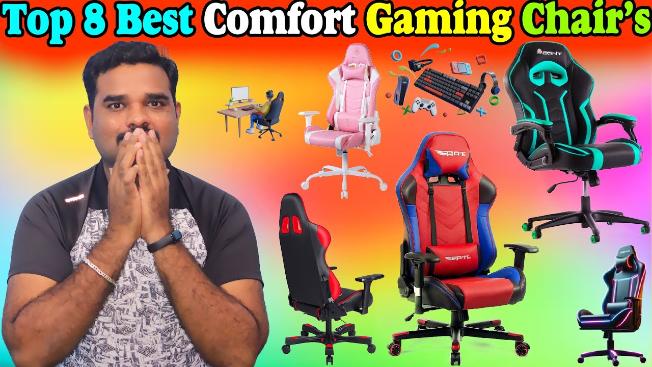 ✅Top 8 Best Gaming Chairs In India 2025 With Price | Creator Office Gaming Chair Review & Comparison