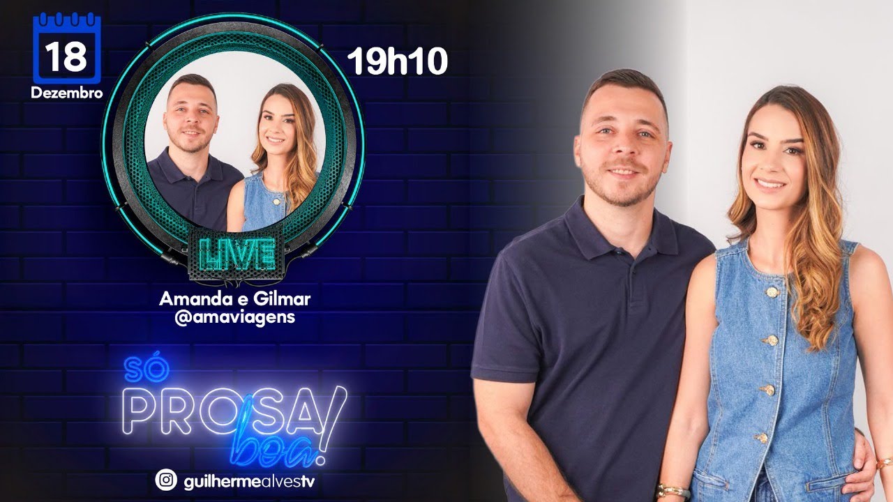 S&oacute; Prosa Boa - EP 92 Amanda e Gilmar