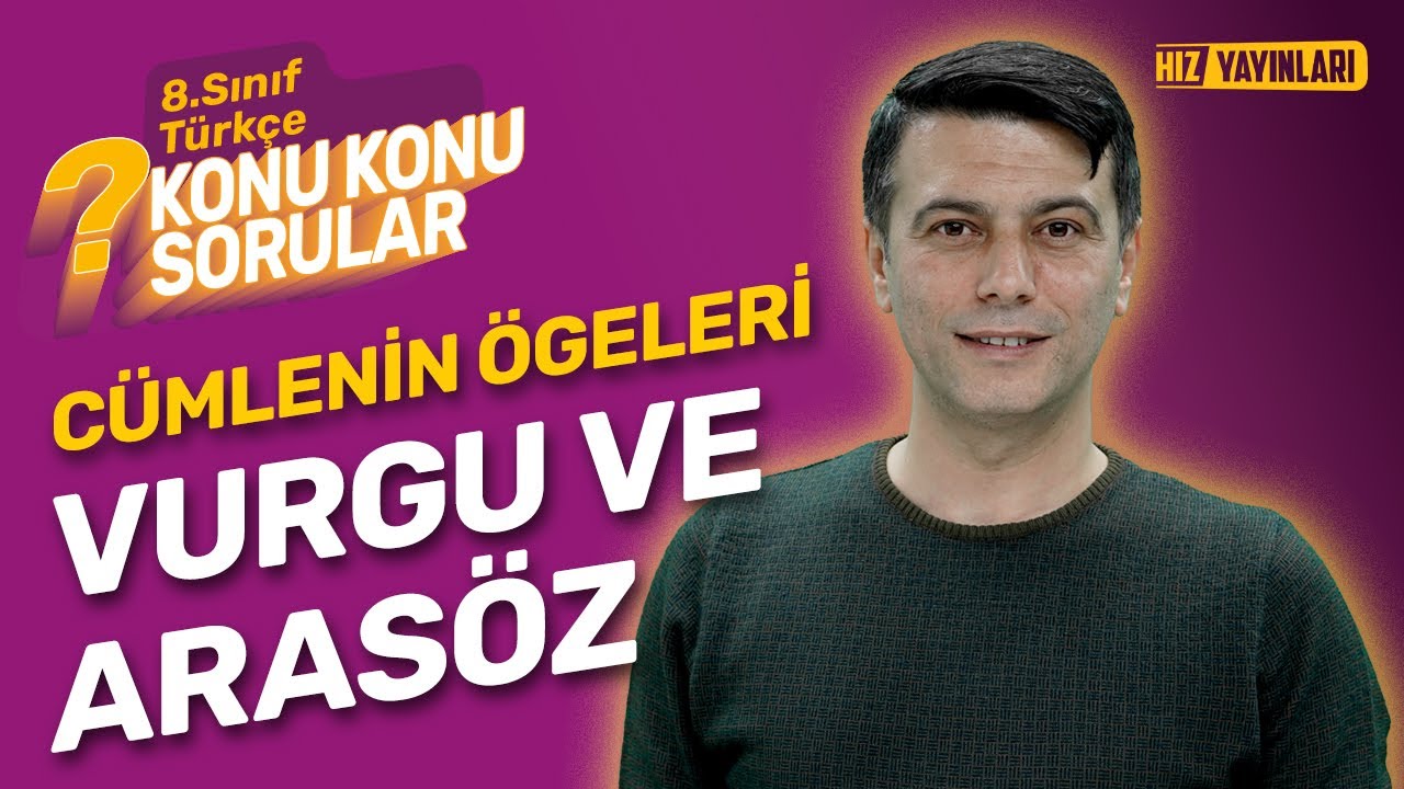 Konu Konu Sorular - 8. Sınıf Türkçe Konu Anlatımı, Soru Çözümü : Cümlenin Ögeleri 4 - LGS 2024