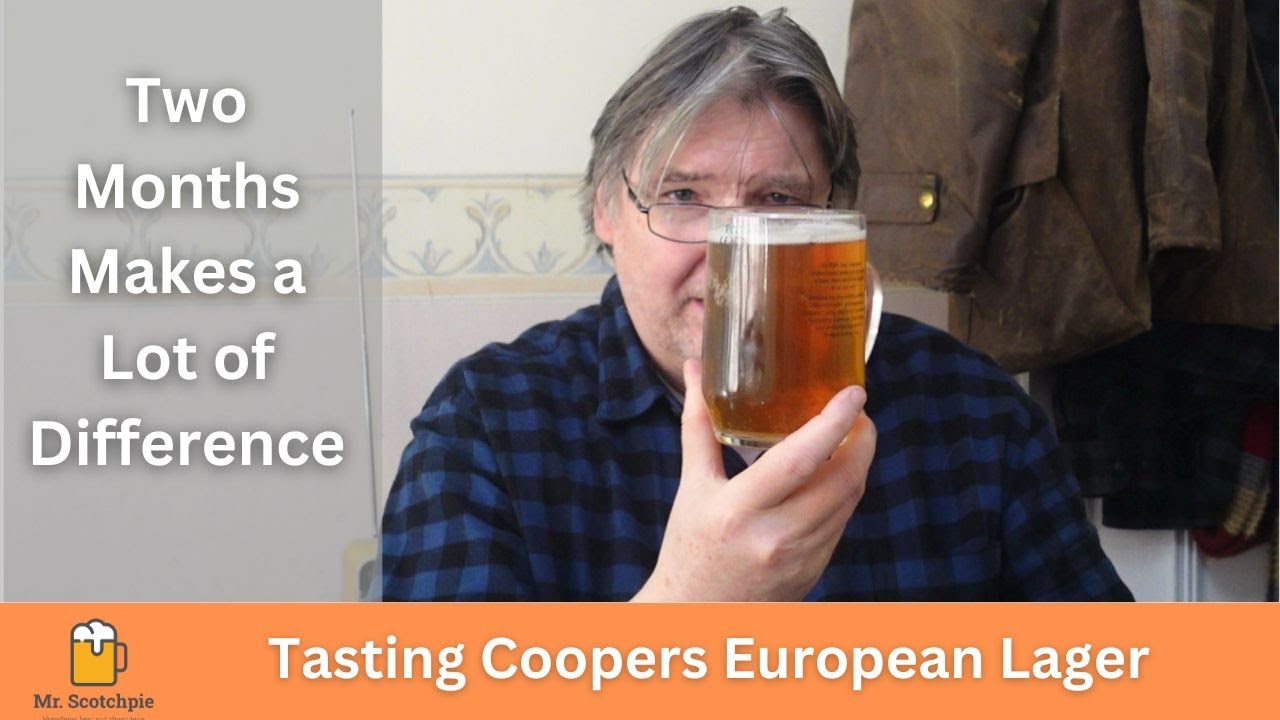 Coopers European Lager After Two Months