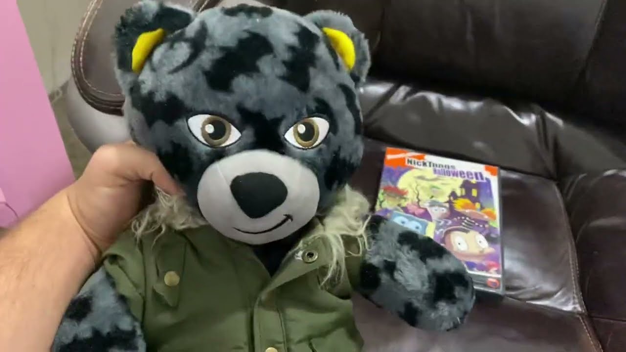 Batman Bear Watches The Paramount DVD Logo