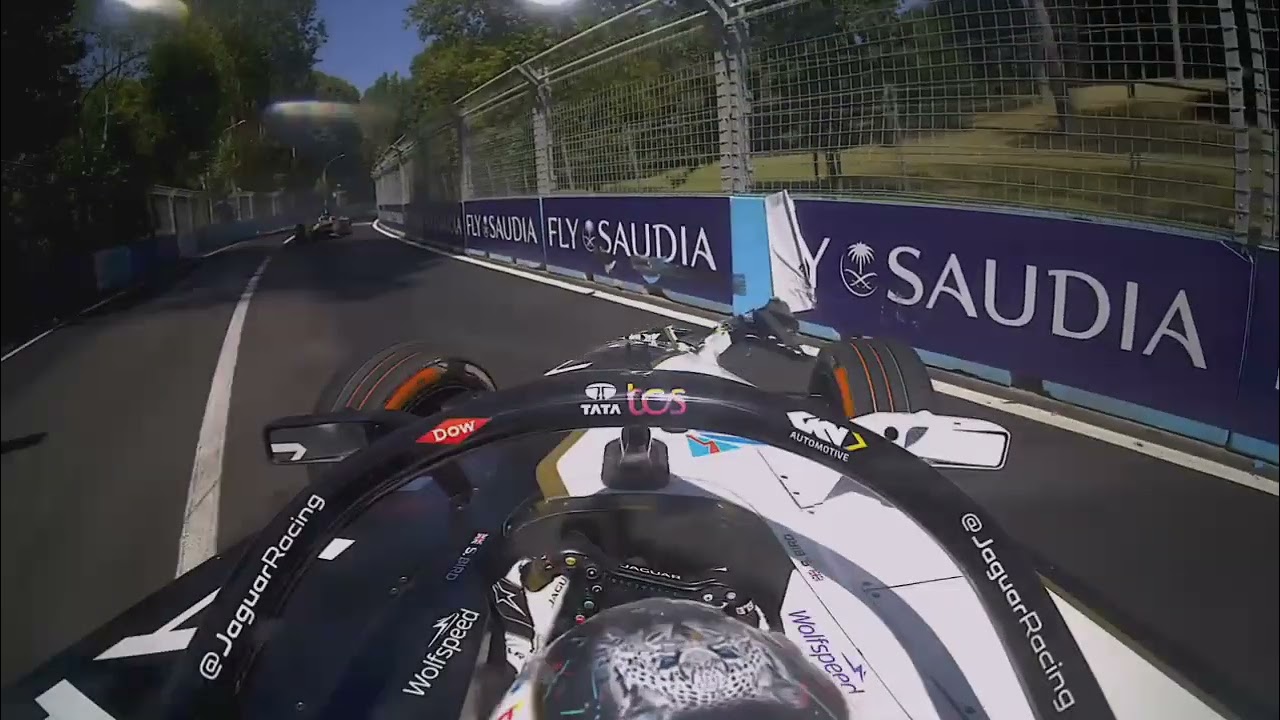 Sam Bird Rome E Prix 2023 Onboard Crash (Re-upload) #formulae