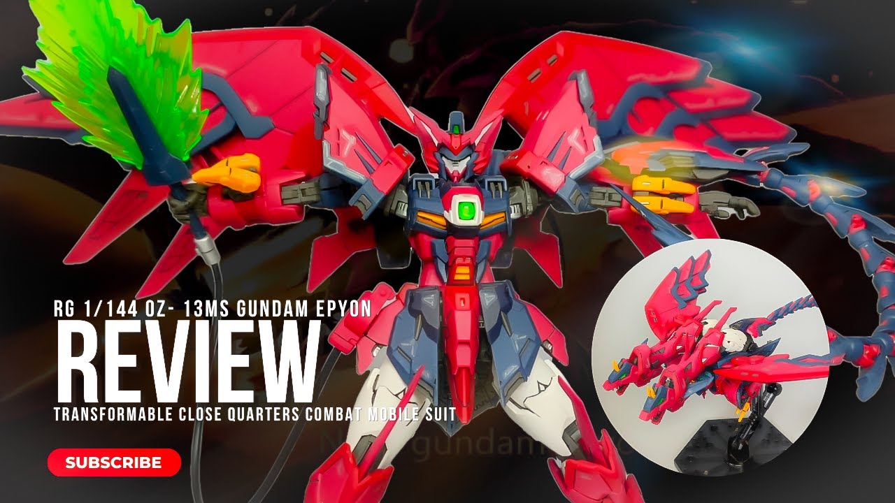 Could this be your next Real Grade? | RG Gundam Epyon- REVIEW