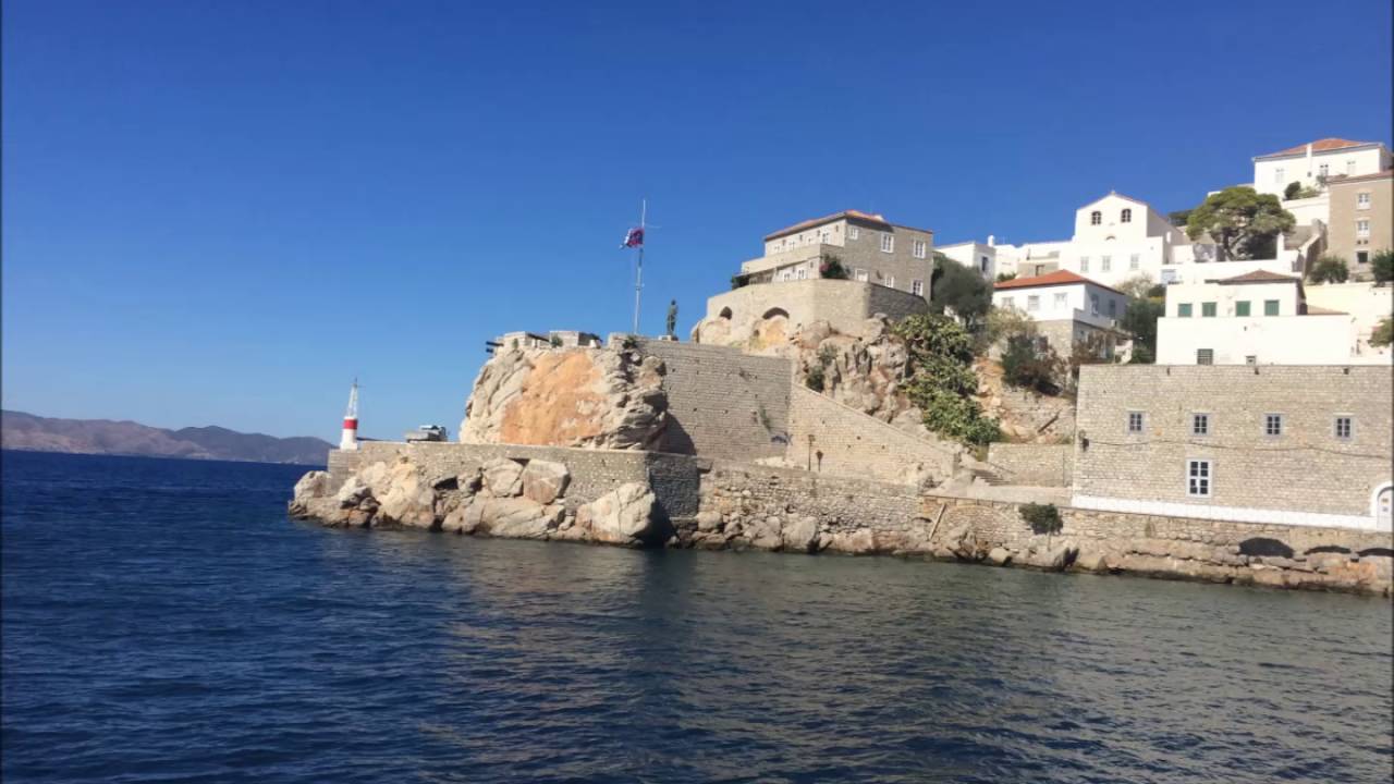 Photos of the Greek island, Hydra (Ύδρα). one of the Saronic Islands in the Aegean Greece Aug 2016
