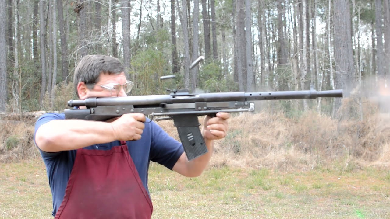 Running the 1918 Chauchat