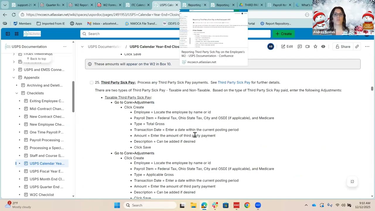 W2 Special Reporting 2025