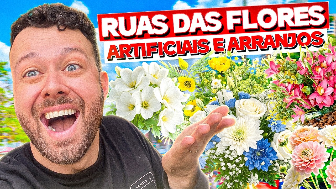 FLORES ARTIFICIAIS para DECORAÇÃO em São Paulo