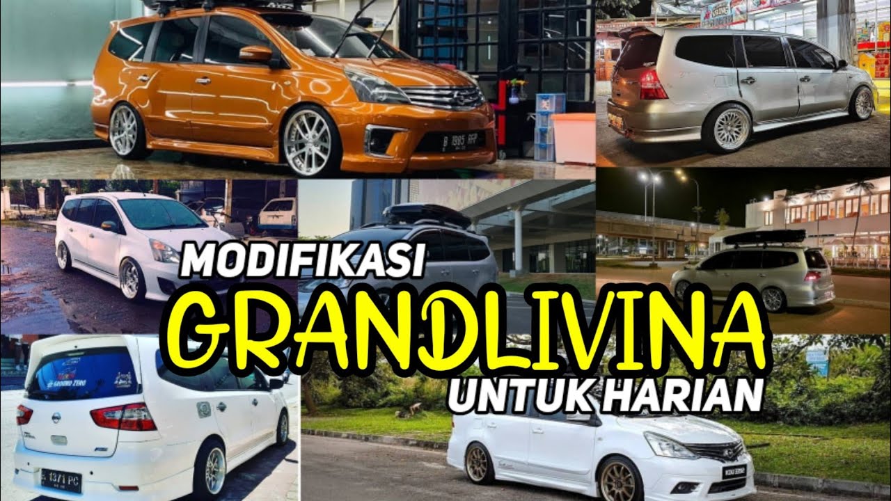 Modifikasi nissan grand livina untuk harian simple minimalis