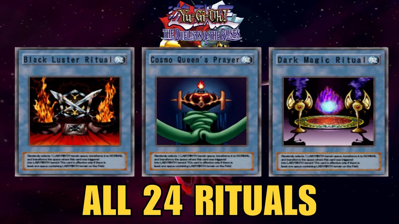 All 24 Rituals - Yu-Gi-Oh! The Duelists of the Roses