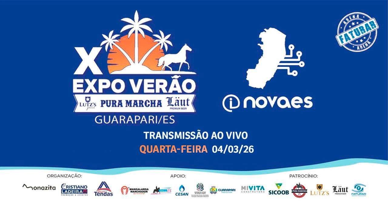 EXPO VERAO PURA MARCHA 2026 - Guarapari ES - / Dia 01 Quarta-Feira - PARTE 02