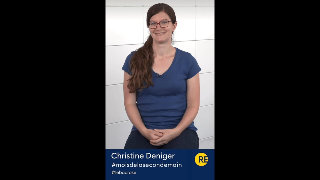 Septembre mois de la seconde main avec Christine Deniger propriétaire de l’atelier Le bac rose.