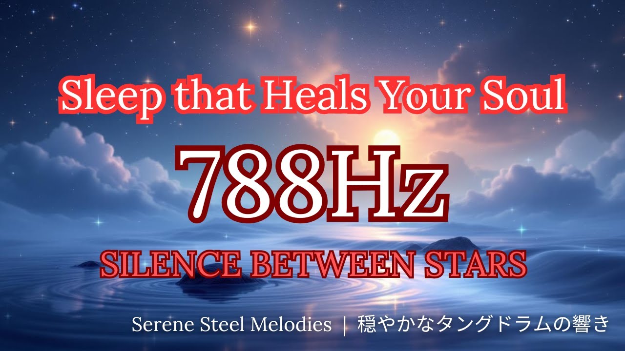 🌙788Hzで開く宇宙銀行の扉 | 豊穣と覚醒の音楽﻿ | 788Hz SILENCE BETWEEN STARS