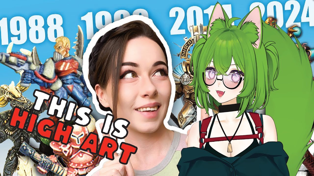 Vtuber reacts to RogueHobbies | Golden Demon Then vs. Now
