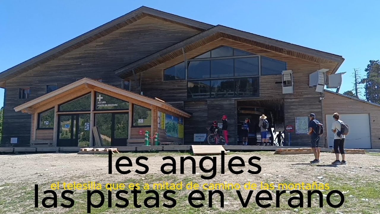 que se puede ver en verano en las pistas de les angles