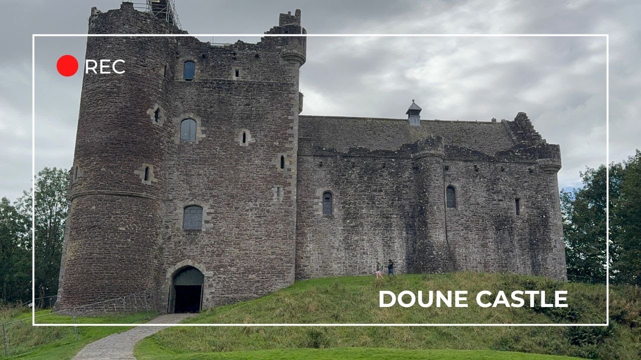 We Went to Castle Leoch! Visiting Doune Castle, Culross, and Having a Scottish Picnic