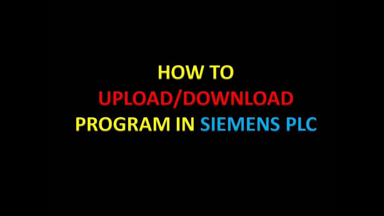 SIEMENS S7-200 PROGRAM UPLOAD DOWNLOAD IN HINDI