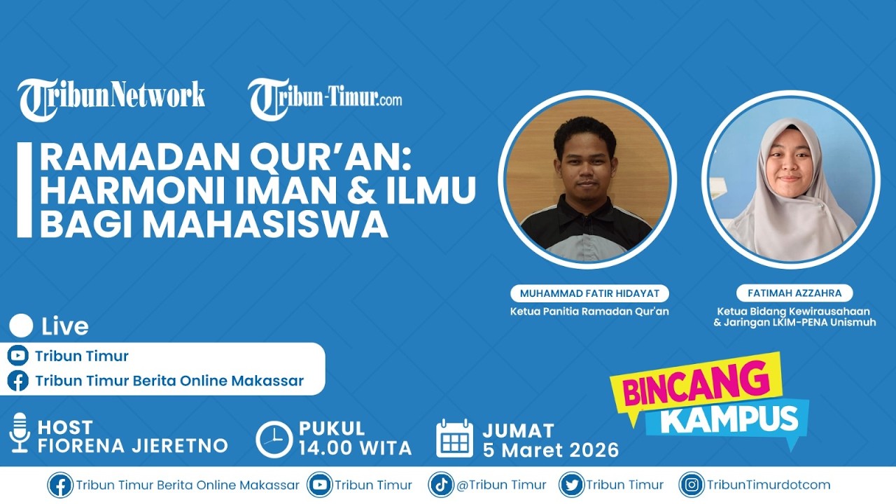 Ramadan Qur’an: Harmoni Iman & Ilmu Bagi Mahasiswa