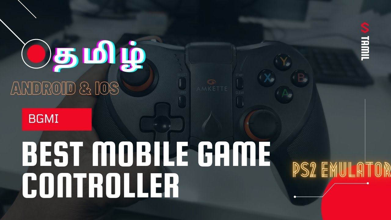 Best PUBG Mobile Controller!! BGMI & PS2 Emulator controller 🔥 Amkette Evo Gamepad Pro 4 | Tamil